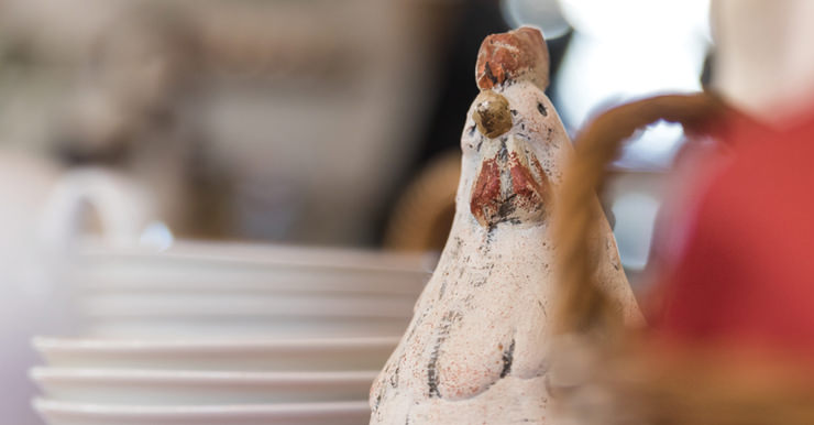 Nahaufnahme der Dekoration